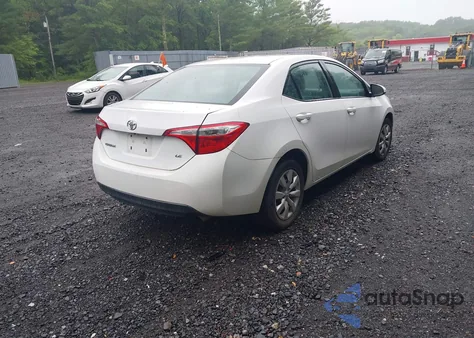2016 Toyota Corolla Le z USA, uszkodzony, nr VIN 2T1BURHE7GC659548